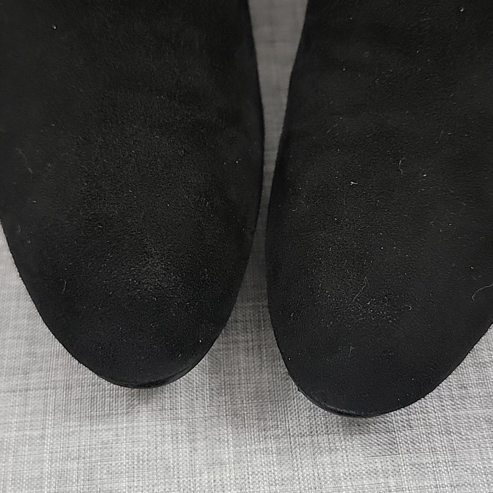 Stuart Weitzman Coban Suede Wedge Booties, Women'… - image 4